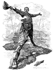The Rhodes Colossus: Caricature of Cecil John Rhodes