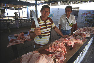 A private market stand in Matanzas, Cuba.